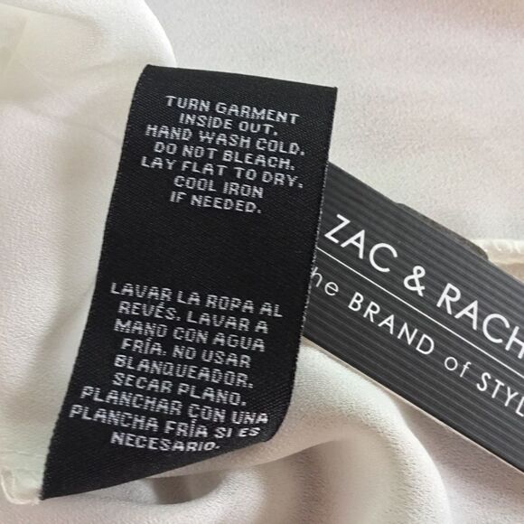 NWT Zac & Rachel Women’s Size S Sleeveless Blouse - Picture 8 of 9